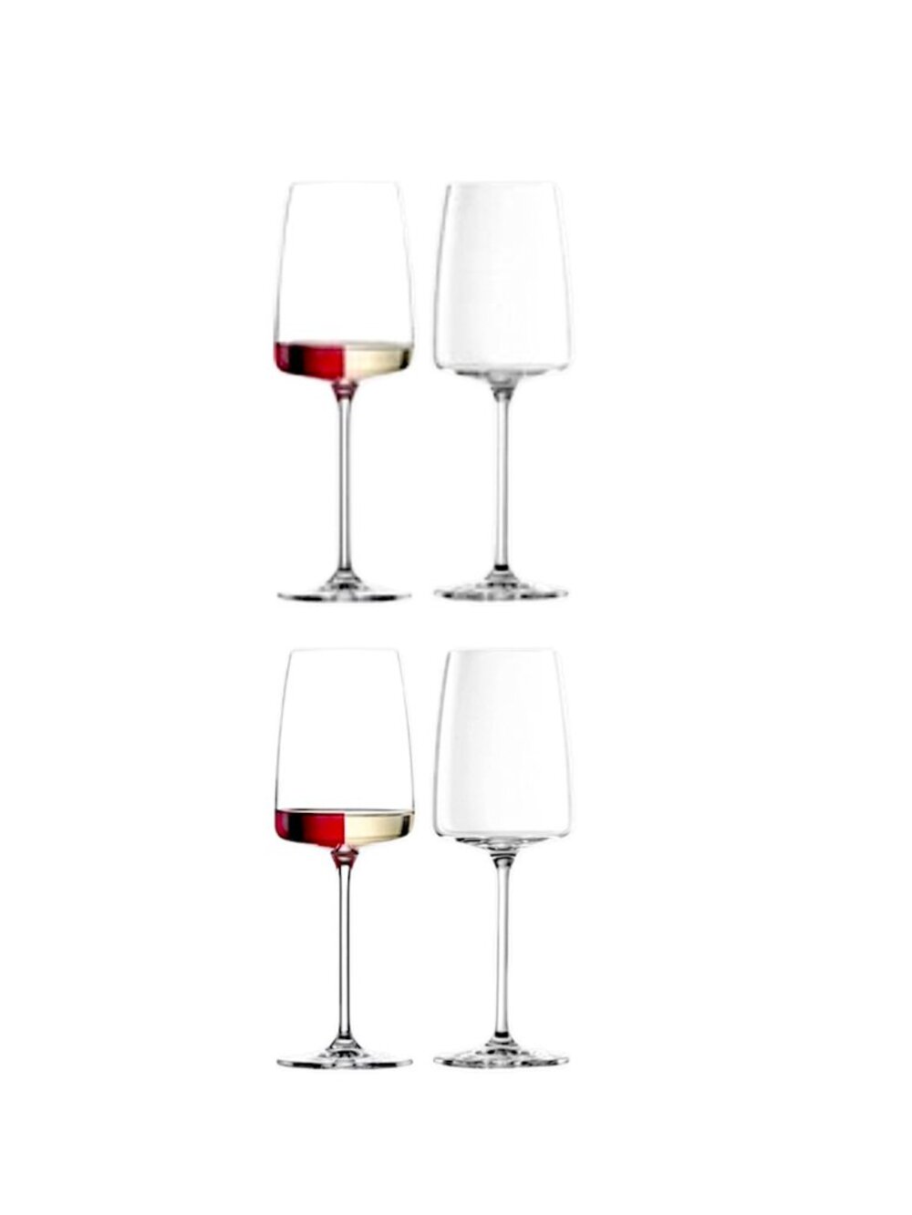 Schott ZWIESEL Sensa 4 White Wine Glasses Tritan® Crystal Break Resistant NEW